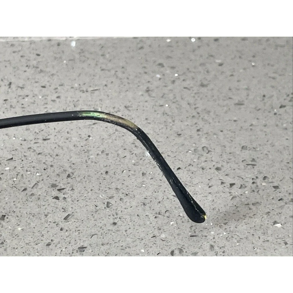 GANT Black rim eyeglasses frames only Charter G-353 Marine 50-23 Italy designer